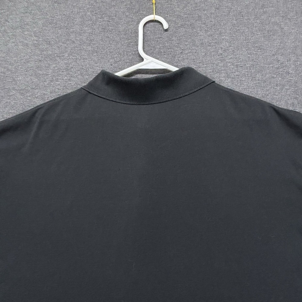 Polo Ralph Lauren Polo Shirt Mens 2XLT Black Cotton Flesh Pony Preppy Soft - Picture 8 of 11